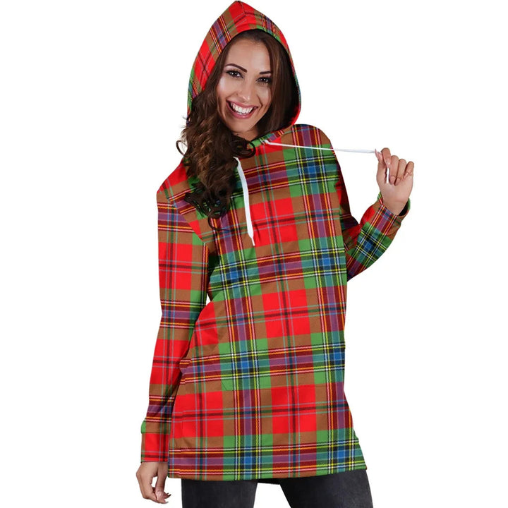Scottish MacLean of Duart Modern Clan Tartan Hoodie Dress