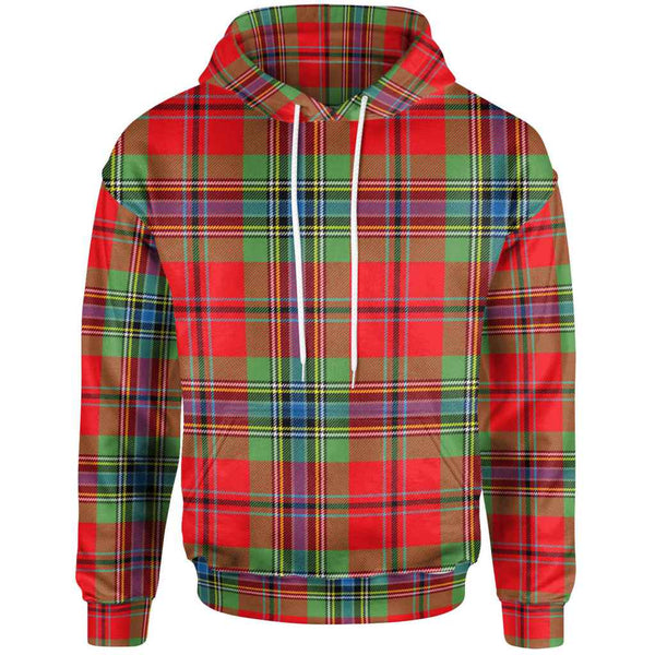 Scottish MacLean of Duart Modern Clan Tartan Hoodie Front Side Tartan Plaid