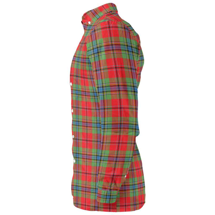 Scottish MacLean of Duart Modern Clan Tartan Long Sleeve Shirt Tartan Plaid