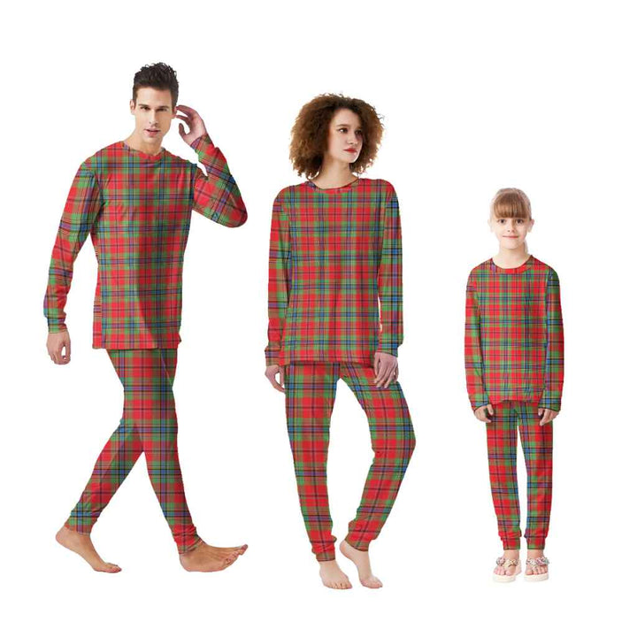 Scottish MacLean of Duart Modern Clan Tartan Pajama Set Tartan Plaid