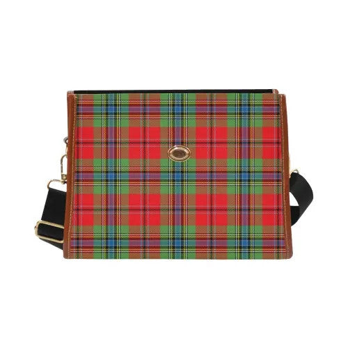 Scottish MacLean of Duart Modern Clan Tartan Waterproof Canvas Bag Tartan Plaid 2