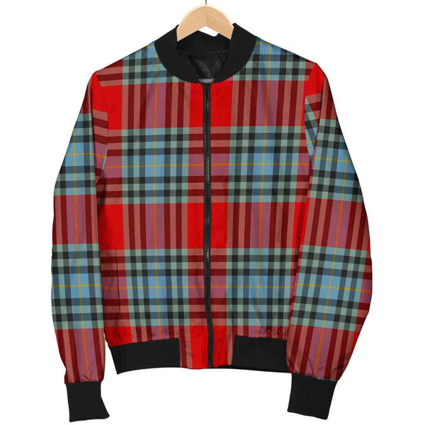 Scottish MacLeay Clan Tartan Bomber Jacket Tartan Plaid 1