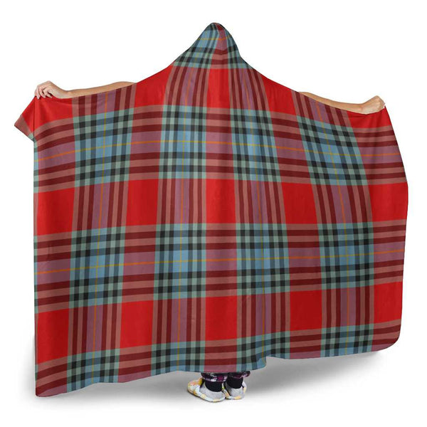 Scottish MacLeay Clan Tartan Hooded Blanket Tartan Plaid 2