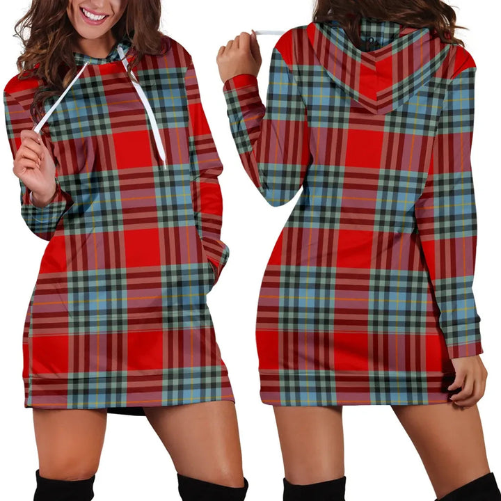 Scottish MacLeay Clan Tartan Hoodie Dress