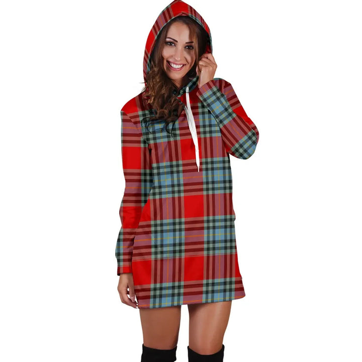 Scottish MacLeay Clan Tartan Hoodie Dress