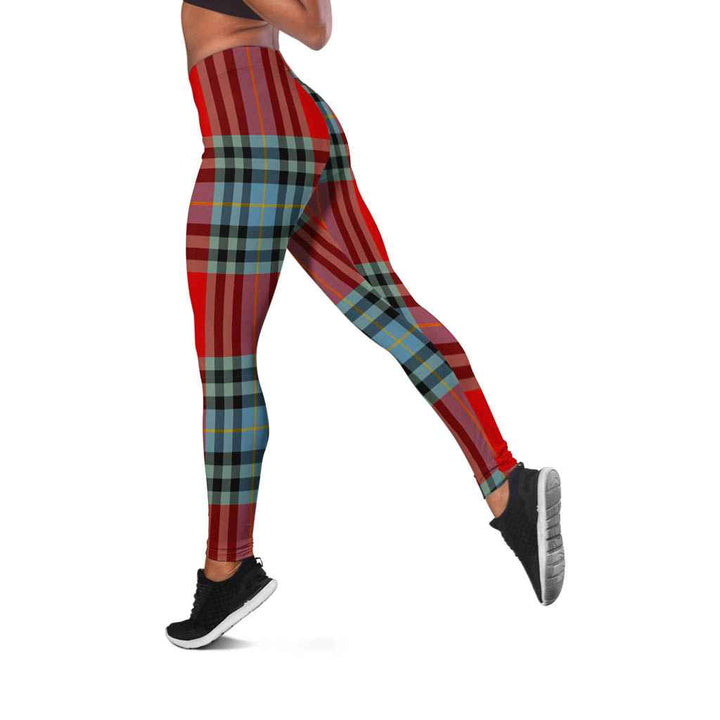 Scottish MacLeay Clan Tartan Women Leggings Tartan Plaid 2