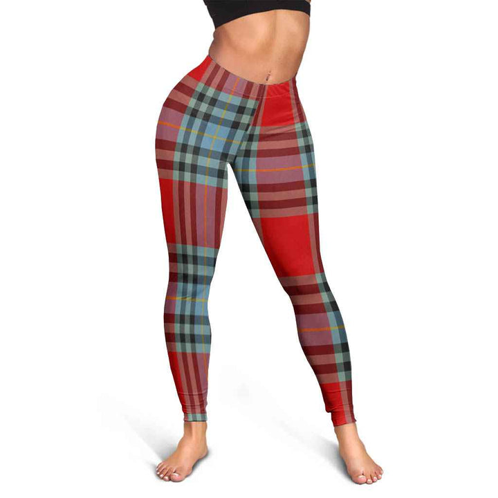 Scottish MacLeay Clan Tartan Women Leggings Tartan Plaid 3