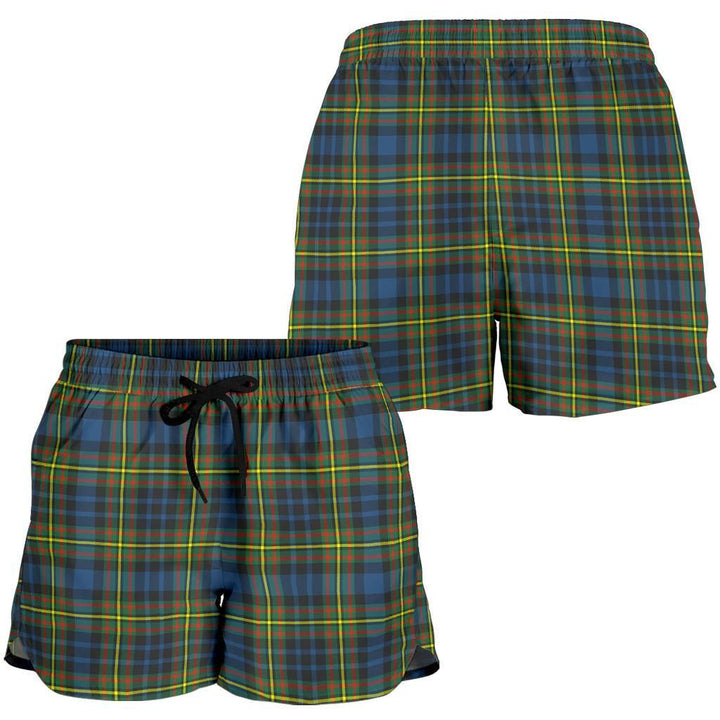 Scottish MacLellan Ancient Clan Tartan Women Shorts