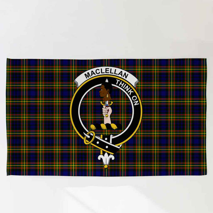 Scottish MacLellan Clan Crest Tartan Flag Parade Tartan Plaid 3