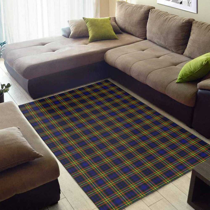 Scottish MacLellan Modern Clan Tartan Area Rug Tartan Plaid 2