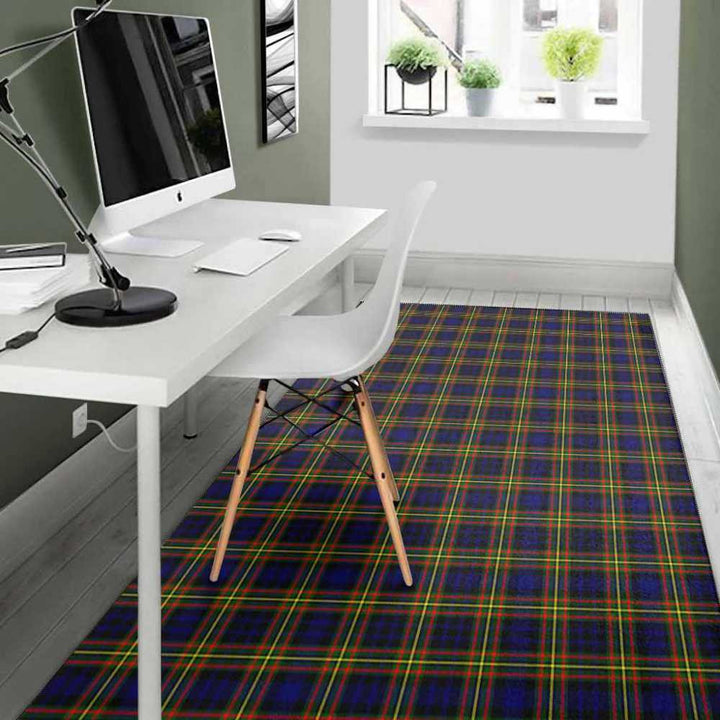 Scottish MacLellan Modern Clan Tartan Area Rug Tartan Plaid 4