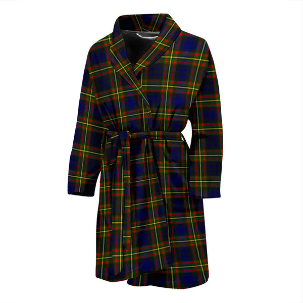 Scottish MacLellan Modern Clan Tartan Bathrobe 2