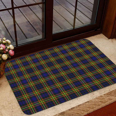Scottish MacLellan Modern Clan Tartan Door Mat Tartan Plaid 1