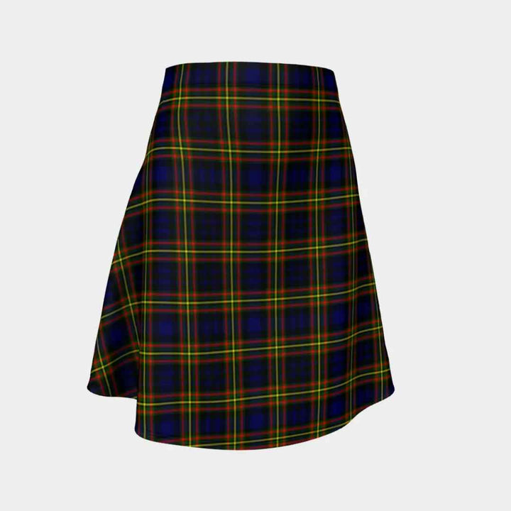 Scottish MacLellan Modern Clan Tartan Flare Skirt Tartan Plaid 1