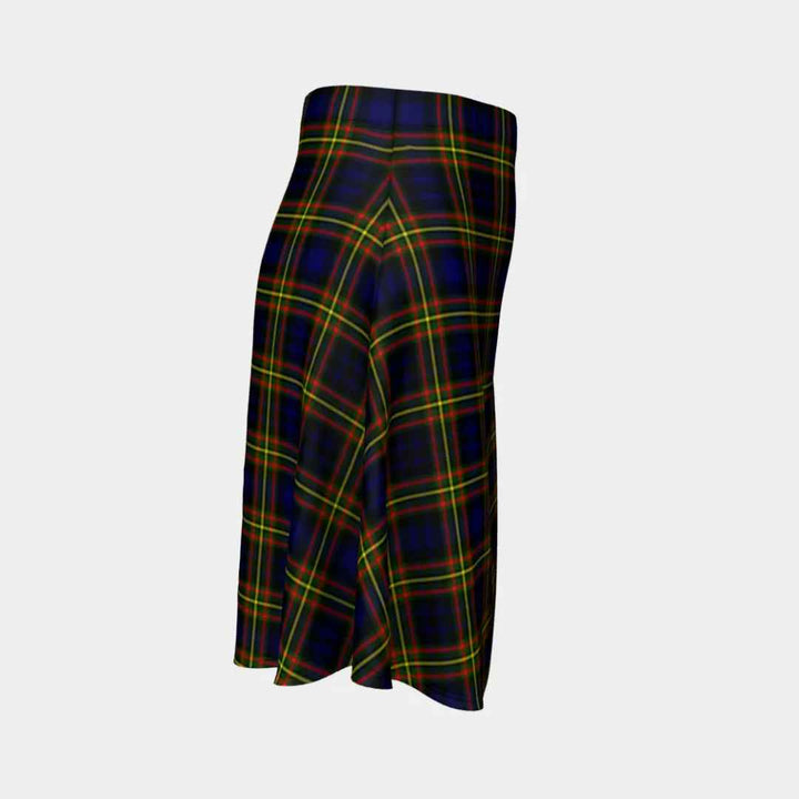 Scottish MacLellan Modern Clan Tartan Flare Skirt Tartan Plaid 3