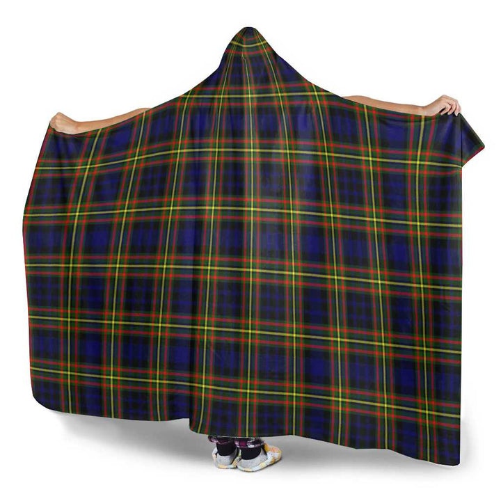 Scottish MacLellan Modern Clan Tartan Hooded Blanket Tartan Plaid 3