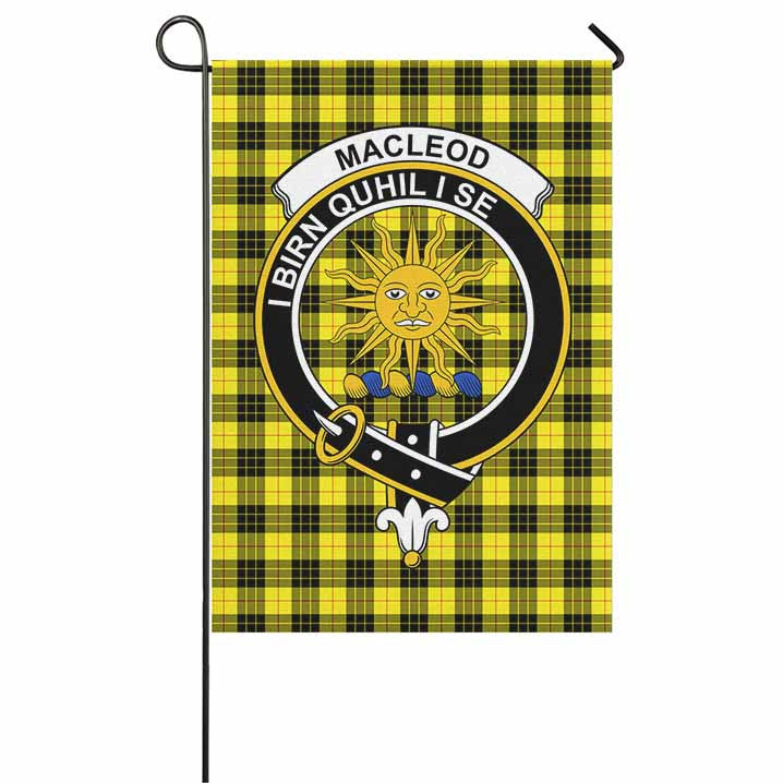Scottish MacLeod Clan Crest Tartan Garden Flag Tartan Plaid 1
