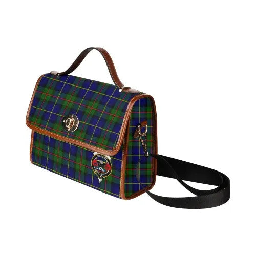 Scottish MacLeod Clan Crest Tartan Waterproof Canvas Bag Tartan Plaid 4