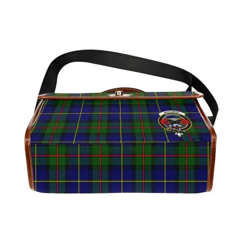 Scottish MacLeod Clan Crest Tartan Waterproof Canvas Bag Tartan Plaid 5