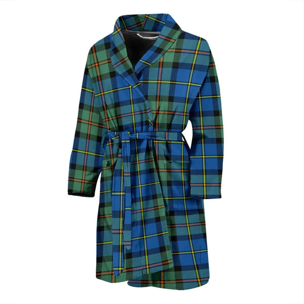 Scottish MacLeod Of Harris Ancient Clan Tartan Bathrobe 2