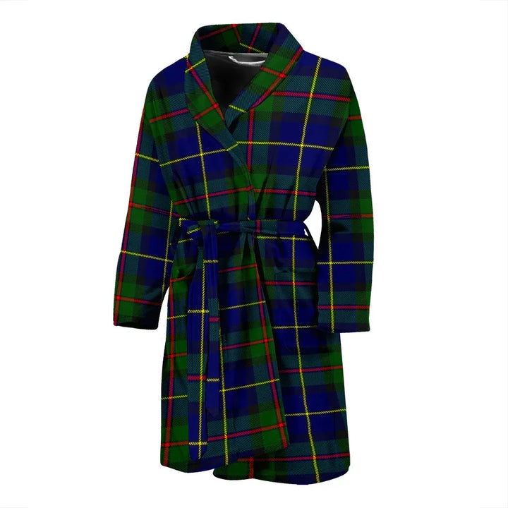 Scottish MacLeod Of Harris Modern Clan Tartan Bathrobe 1