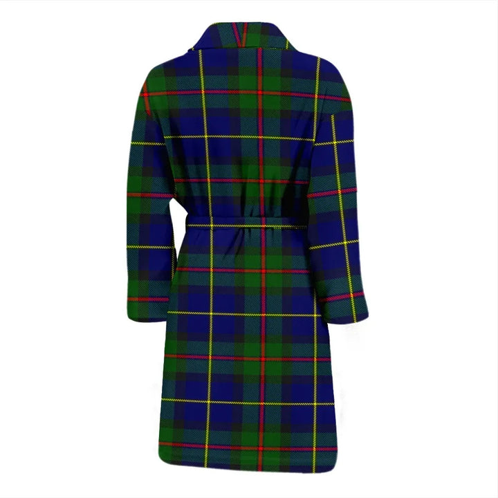 Scottish MacLeod Of Harris Modern Clan Tartan Bathrobe 2