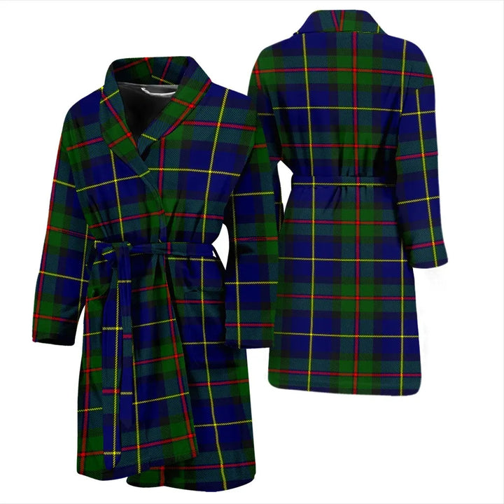Scottish MacLeod Of Harris Modern Clan Tartan Bathrobe 3