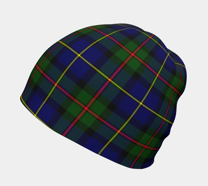 Scottish MacLeod of Harris Modern Clan Tartan Beanie 2 Tartan Plaid