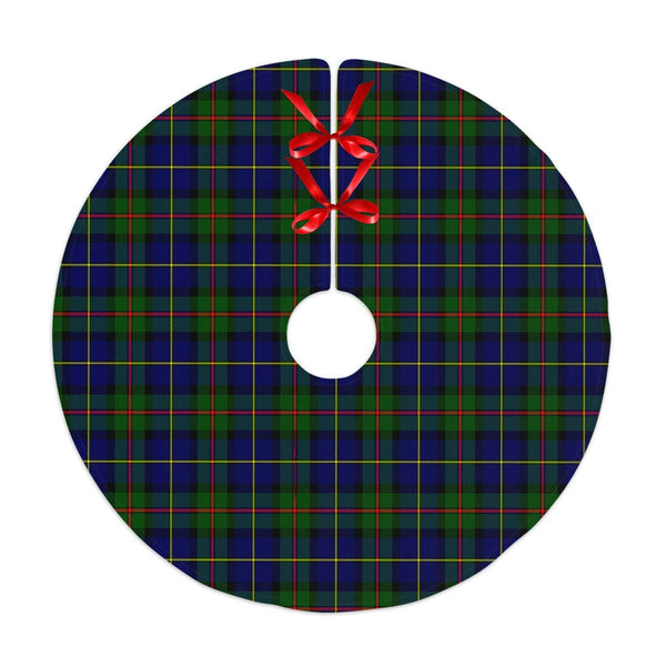 Scottish MacLeod of Harris Modern Clan Tartan Christmas Tree Skirt No Tassels 1 Tartan Plaid