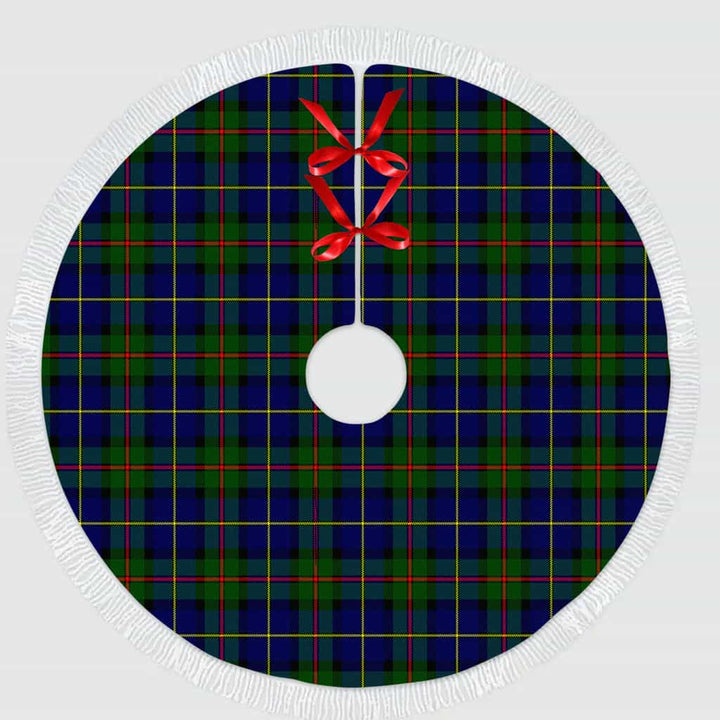 Scottish MacLeod of Harris Modern Clan Tartan Christmas Tree Skirt Tassels 1 Tartan Plaid