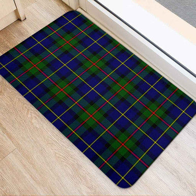 Scottish MacLeod of Harris Modern Clan Tartan Door Mat Tartan Plaid 2