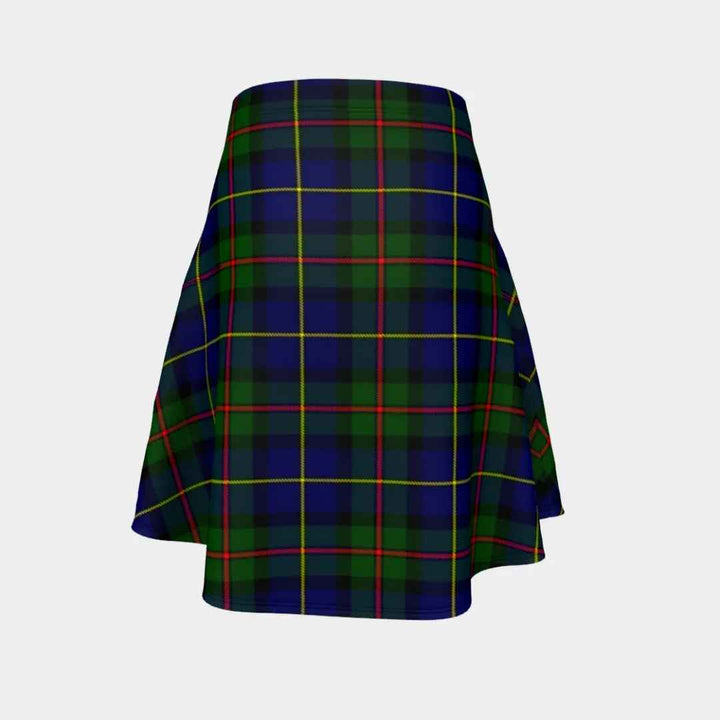 Scottish MacLeod of Harris Modern Clan Tartan Flare Skirt Tartan Plaid 4