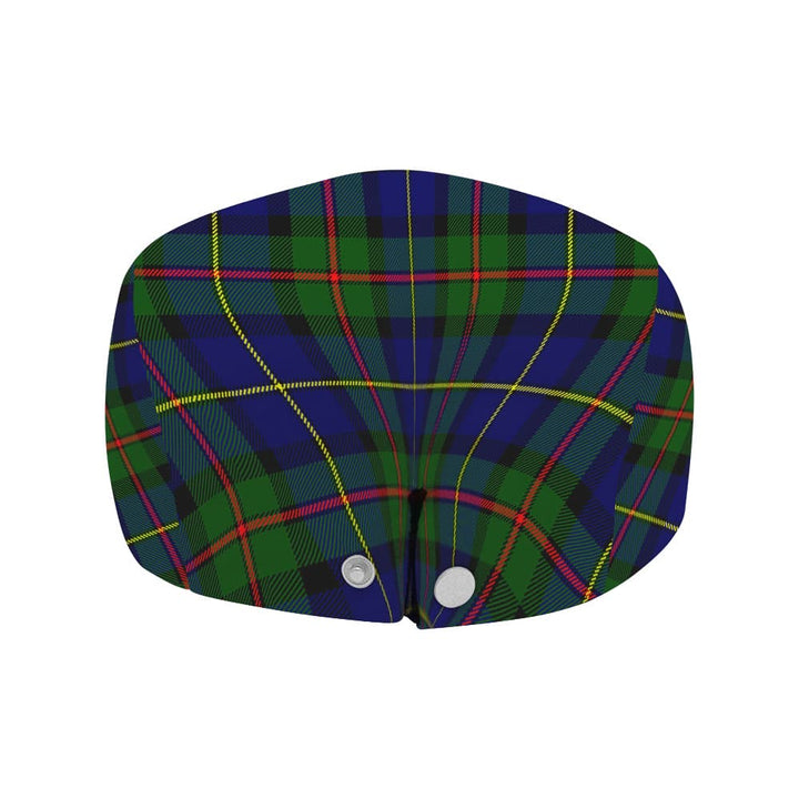 Scottish MacLeod of Harris Modern Clan Tartan Flat Cap Tartan Plaid 4