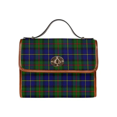 Scottish MacLeod of Harris Modern Clan Tartan Waterproof Canvas Bag Tartan Plaid 1