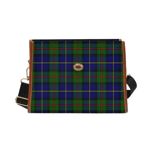 Scottish MacLeod of Harris Modern Clan Tartan Waterproof Canvas Bag Tartan Plaid 2