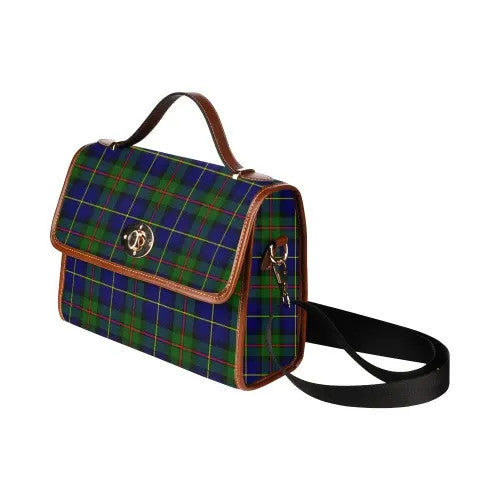 Scottish MacLeod of Harris Modern Clan Tartan Waterproof Canvas Bag Tartan Plaid 4