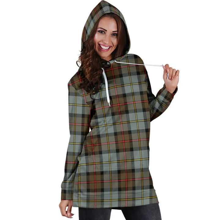 Scottish MacLeod of Harris Weathered Clan Tartan Hoodie Dress