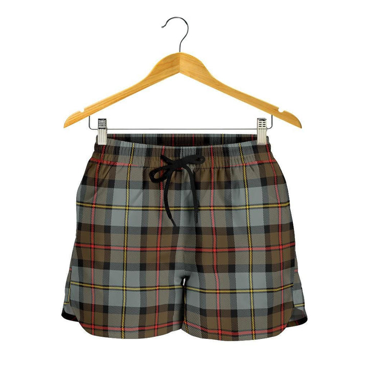 Scottish MacLeod of Harris Weathered Clan Tartan Women Shorts