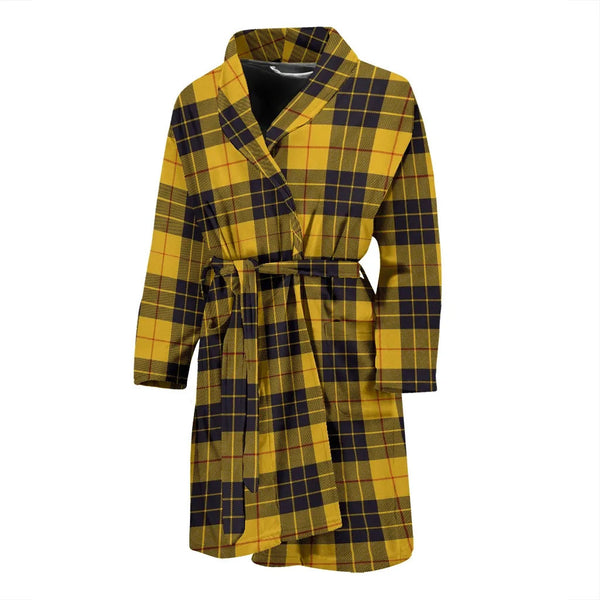 Scottish MacLeod Of Lewis Ancient Clan Tartan Bathrobe 2