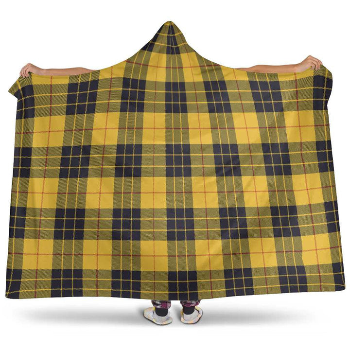 Scottish MacLeod of Lewis Ancient Clan Tartan Hooded Blanket Tartan Plaid 1
