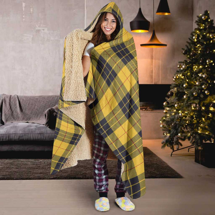 Scottish MacLeod of Lewis Ancient Clan Tartan Hooded Blanket Tartan Plaid 6