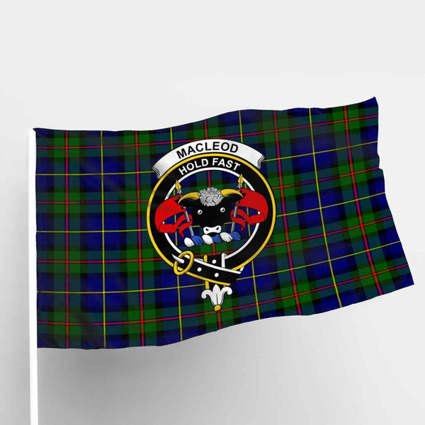 Scottish MacLeod of Lewis Clan Crest Tartan Flag Parade Tartan Plaid 1