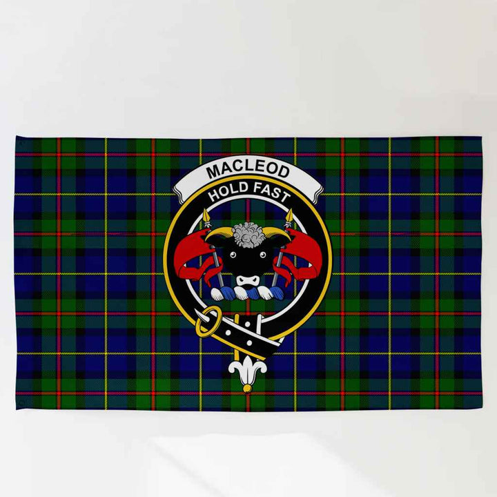 Scottish MacLeod of Lewis Clan Crest Tartan Flag Parade Tartan Plaid 3