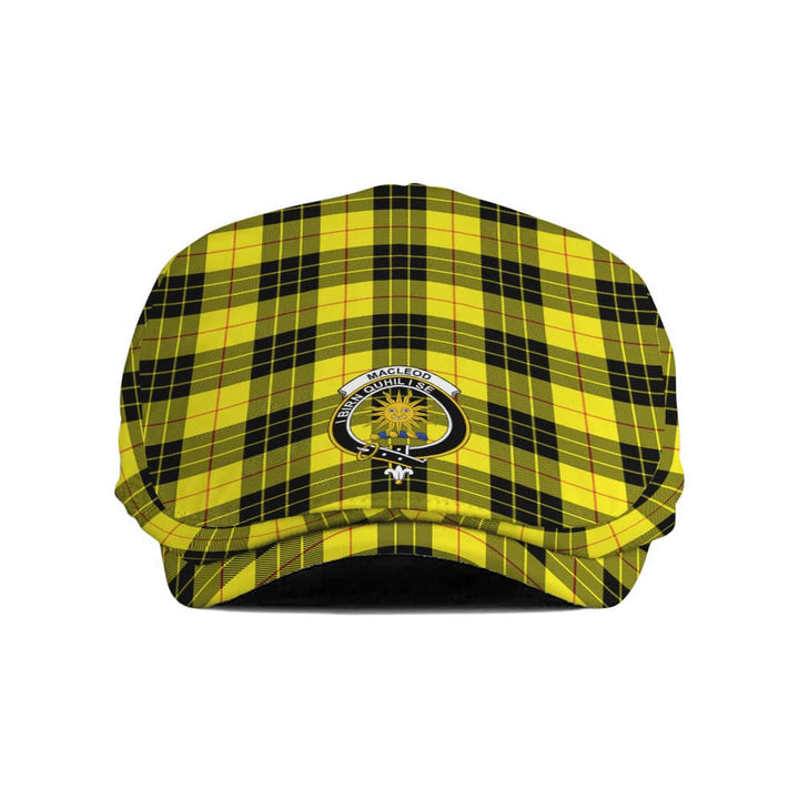 Scottish MacLeod Clan Crest Tartan Flat Cap Tartan Plaid 1