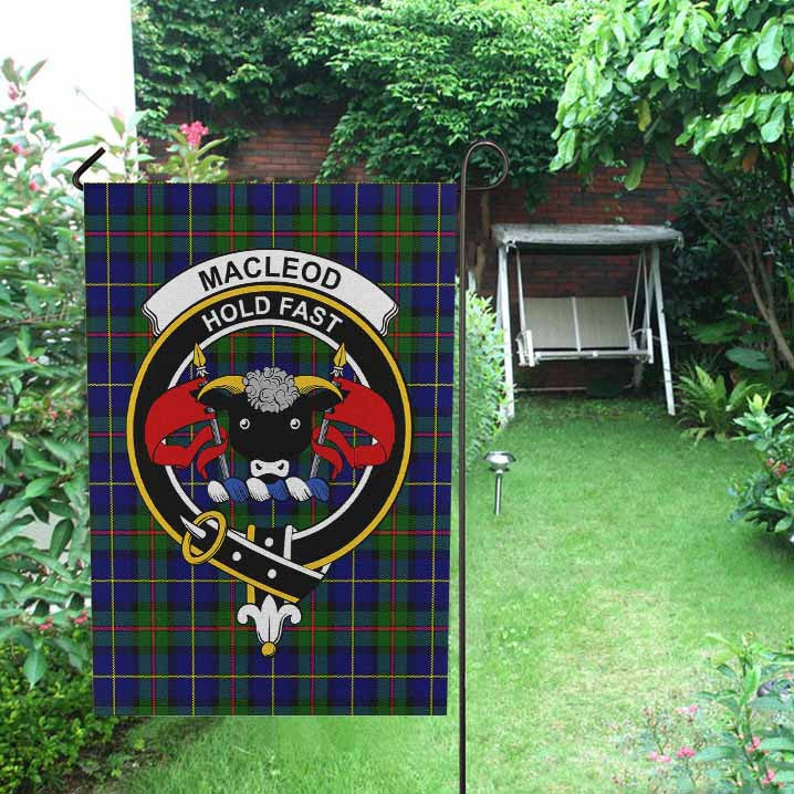 Scottish MacLeod of Lewis Clan Crest Tartan Garden Flag Tartan Plaid 2