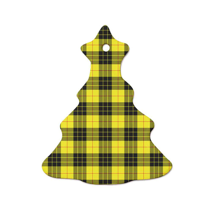 Scottish MacLeod of Lewis Modern Clan Tartan Ceramic Ornament  Tree Shape Tartan Plaid