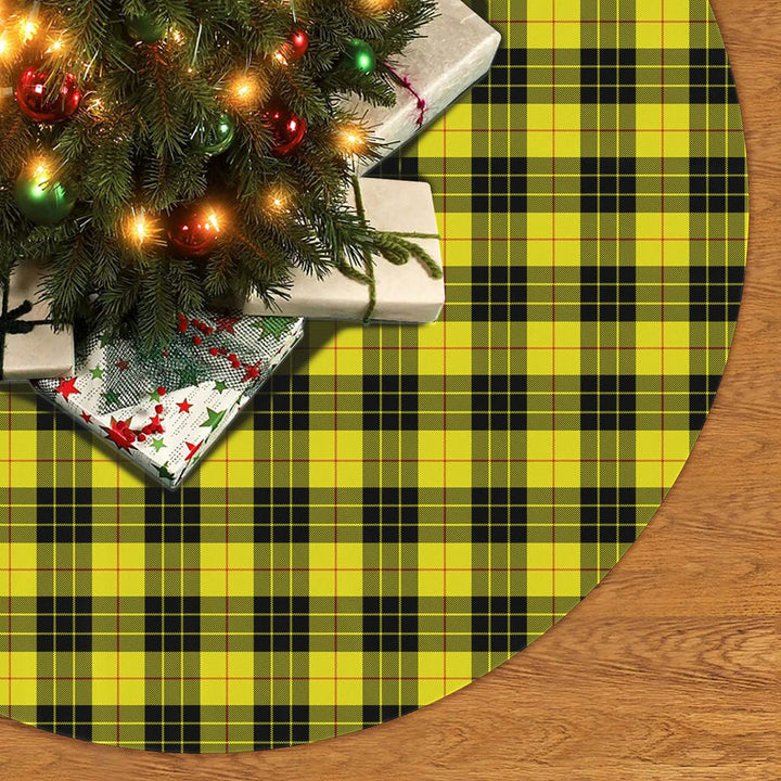 Scottish MacLeod of Lewis Modern Clan Tartan Christmas Tree Skirt No Tassels 2 Tartan Plaid