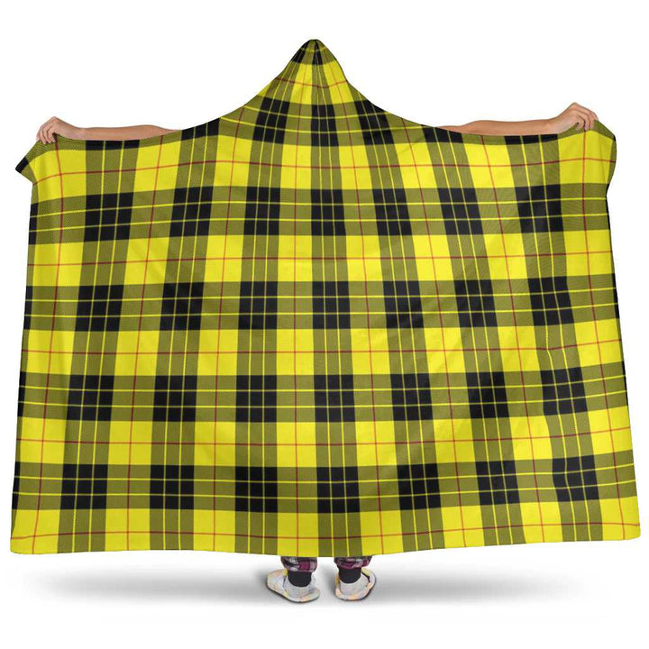 Scottish MacLeod of Lewis Modern Clan Tartan Hooded Blanket Tartan Plaid 1
