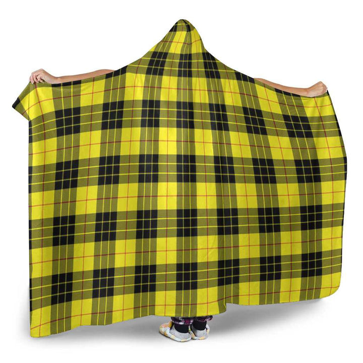 Scottish MacLeod of Lewis Modern Clan Tartan Hooded Blanket Tartan Plaid 2
