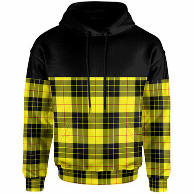 Scottish MacLeod of Lewis Modern Clan Tartan Hoodie - Horizontal Style Front Side Tartan Plaid